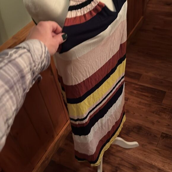 Striped dress coverall - Picture 4 of 11